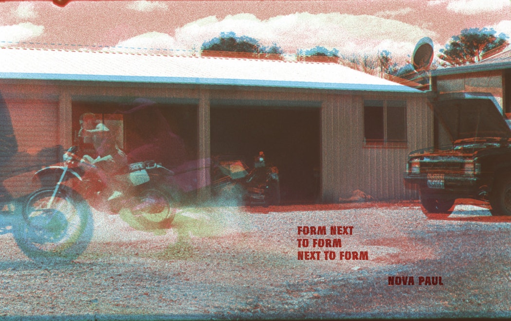A 3d image of a motorbike and a 4 wheel drive outside a shed
