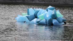Müll Ballon Wolke Kanal Projekt