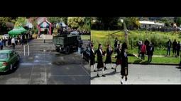 Reenactment of the return of the Māori Battalion C Coy Nga Tama Toa 2008