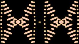 An abstract digital image based on the tradtional Tongan kupesi form.