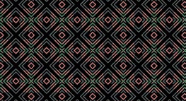 An abstract digital pattern based on Pasifika motifs