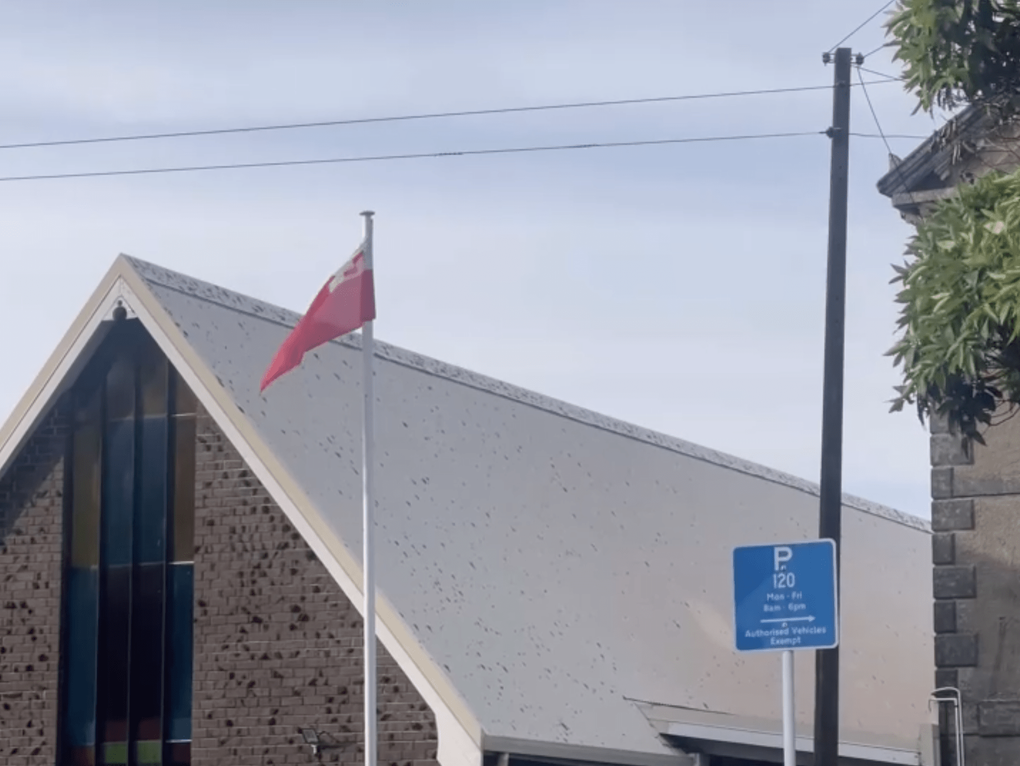 A view of the Tongan church in Grey Lynn, Tamaki Makaurau.