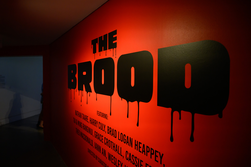 The Brood, installation view, The Dowse Art Museum, 2025. Photo by Mark Tantrum.