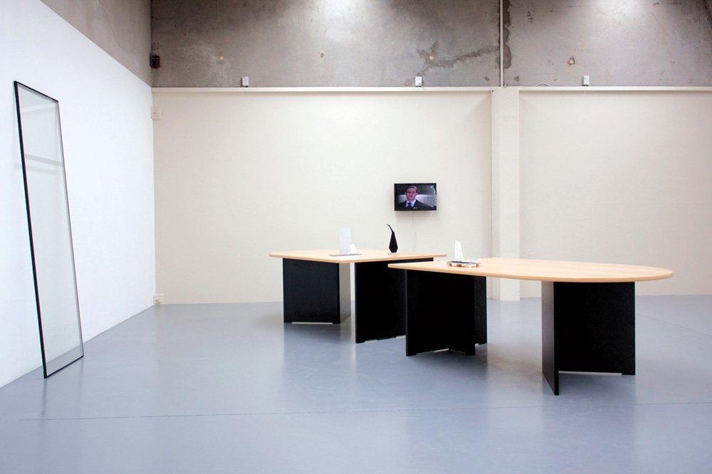 Installation inside of a gallery