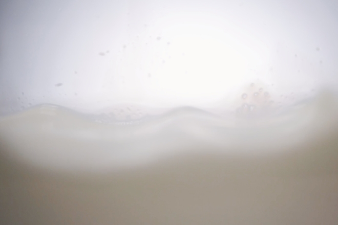 A milky white abstract surface