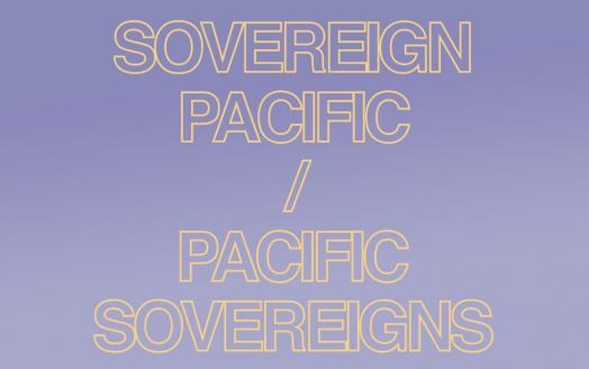 Peach text on lavender gradient reads "SOVEREIGN PACIFIC / PACIFIC SOVEREIGNS"